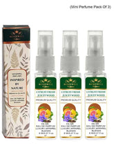 Menjewell Citrusy Fresh Juicey Wood Eau De Parfum For Man 8ml 0.27 Fl.oz. Each Pack Of 3 | Luxury Apparel Parfum | Long Lasting